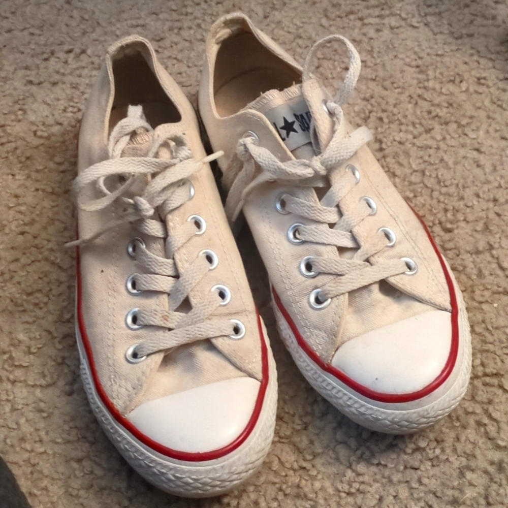 White Converse